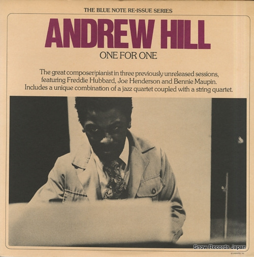 HILL, ANDREW one for one BN-LA459-H2