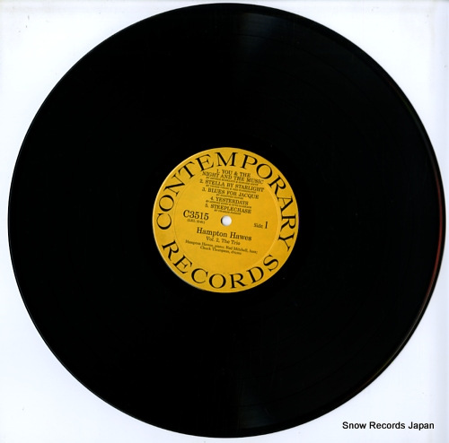 HAWES, HAMPTON this is hampton hawes vol. 2: the trio C3515