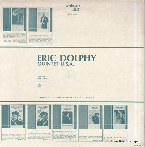 DOLPHY, ERIC quintet u.s.a. UJ10