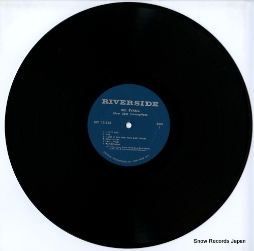 EVANS, BILL new jazz conceptions RLP12-223