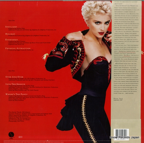 MADONNA you can dance 925535-1 / WX76