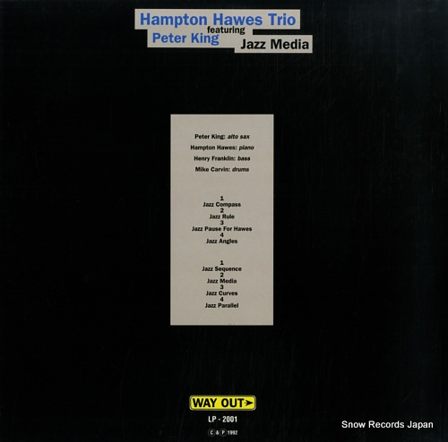 HAWES, HAMPTON jazz media LP2001