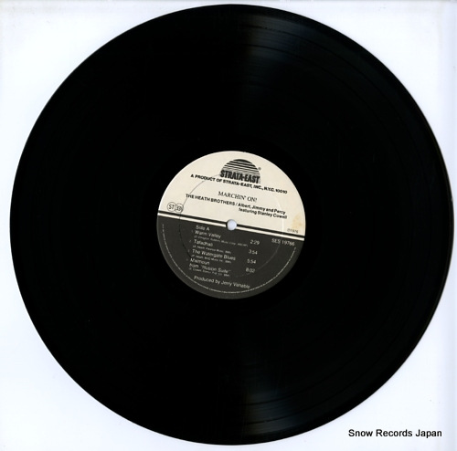 HEATH BROTHERS, THE marchin' on! SES19766