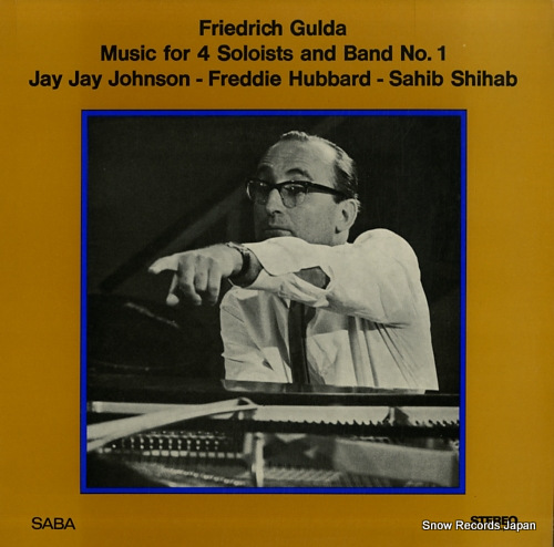 GULDA, FRIEDRICH music for 4 soloists and band no.1 SB15097ST