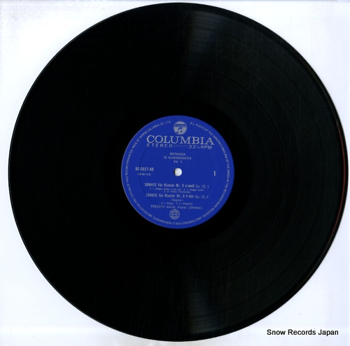 GULDA, FRIEDRICH beethoven; 32 klaviersonaten vol.3 OS-2027-AD