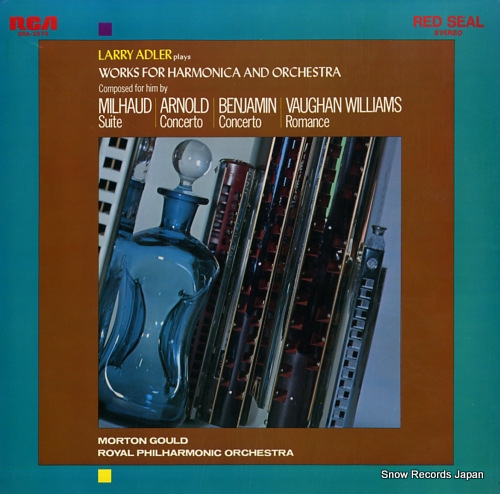 ADLER, LARRY works for harmonica and orchestra SRA-2679