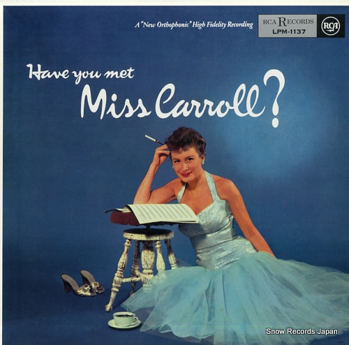 CARROLL, BARBARA have you met miss carroll? BVJJ-2864