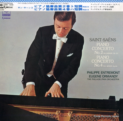 ENTREMONT, PHILIPPE saens; piano concerto no.2 & 4 SONC10288