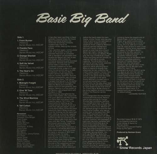 BASIE, COUNT basie big band 23MJ3128
