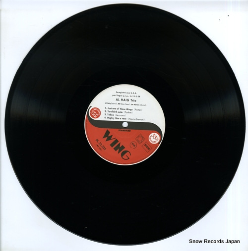 HAIG, AL al haig trio BVJJ-2946
