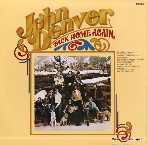 DENVER, JOHN back home again RCA-6239