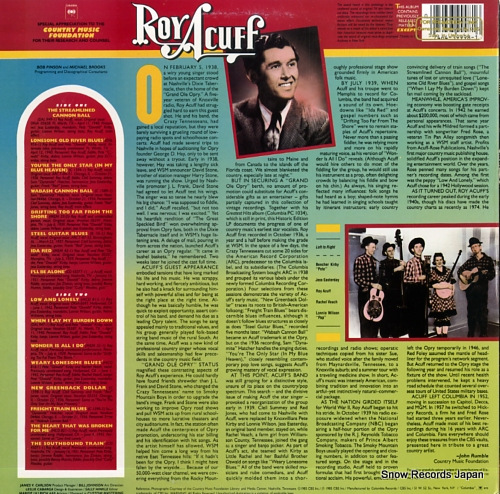 ACUFF, ROY columbia historic edition FC39998