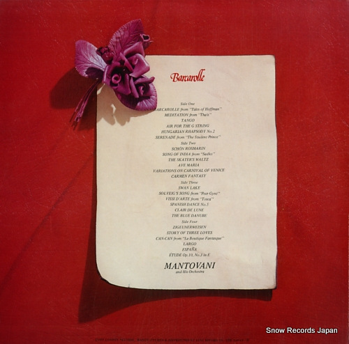 MANTOVANI barcarolle GXC82-83