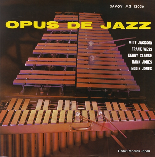 JACKSON, MILT, AND FRANK WESS opus de jazz COJY-9042