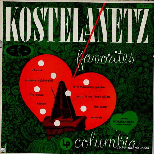 KOSTELANETZ, ANDRE kostelanetz favorite CL-791
