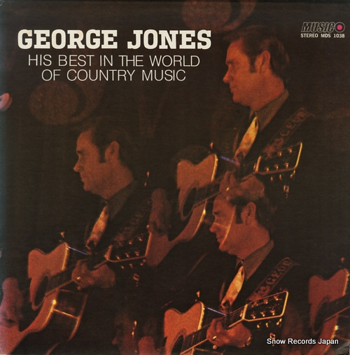 JONES, GEORGE his best in the world of country music MDS1038