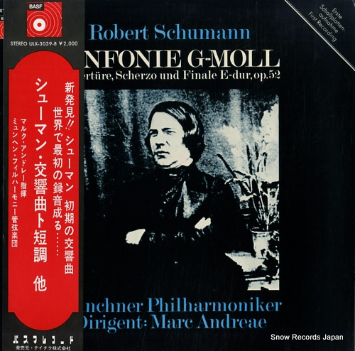 ANDREAE, MARC schumann; sinfonie g-moll ULX-3039-B