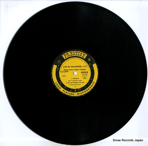 FORREST, JIMMY, AND MILES DAVIS live at the barrel - volume two VIJ-4050
