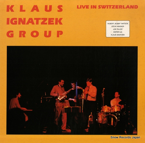 IGNATZEK, KLAUS live in switzerland NBL8627