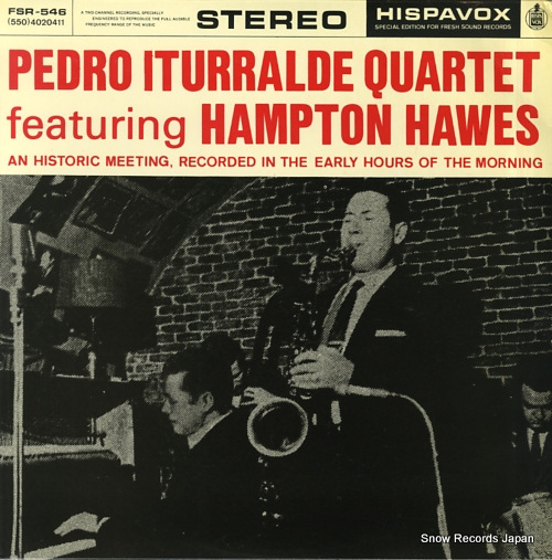 ڥɥȥ pedro iturralde quartet featuring hampton hawes (550)4020411