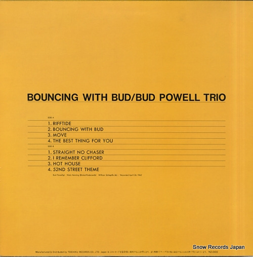 POWELL, BUD bouncing with bud UPS-2245-R