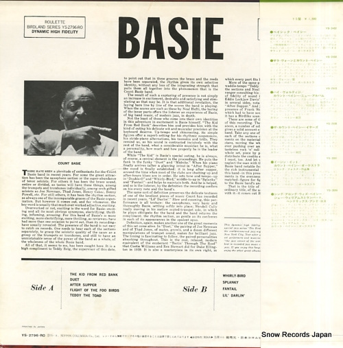 BASIE, COUNT basie YS-2796-RO