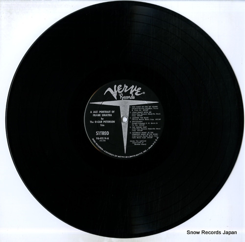 PETERSON, OSCAR a jazz portrait of frank sinatra MGVS-68334/V6-8334