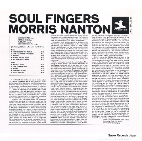 NANTON, MORRIS soul fingers PRLP-7467