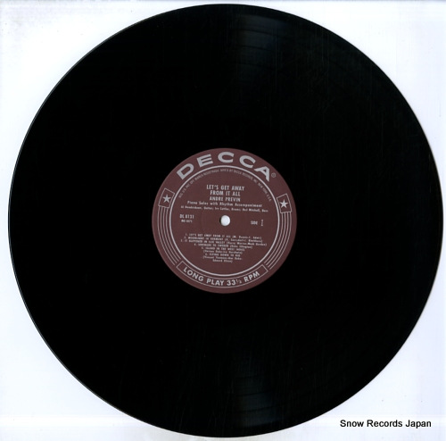 PREVIN, ANDRE let's get away from it all MVJJ-30028