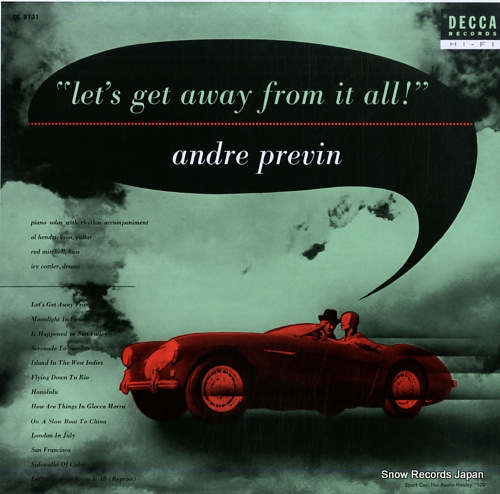 PREVIN, ANDRE let's get away from it all MVJJ-30028