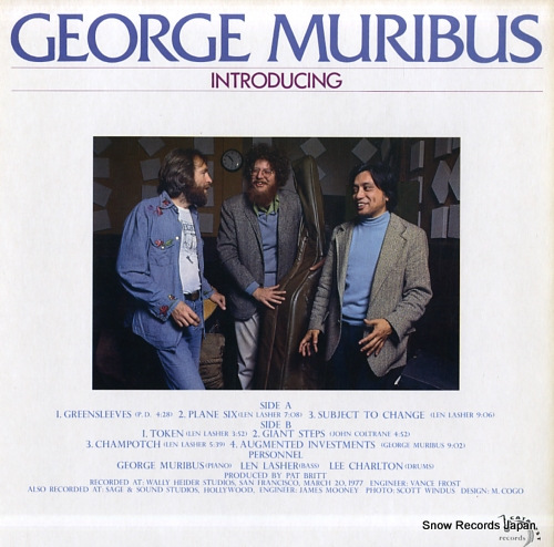 MURIBUS, GEORGE introducing george muribus KUX-72-CT