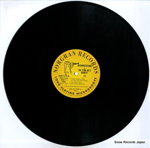GETZ, STAN interpretations by the stan getz quintet, # 3 POJJ-1512