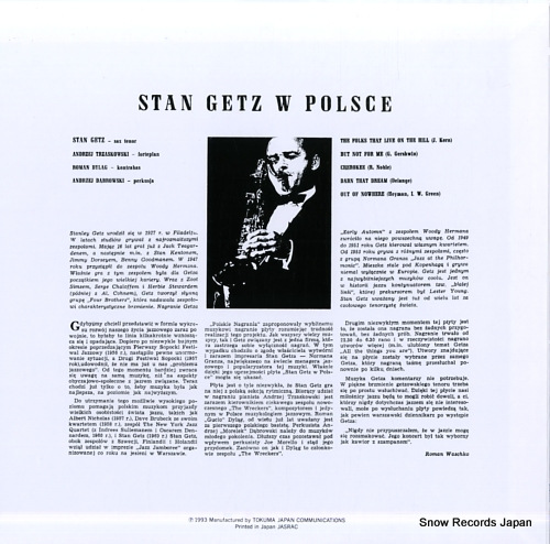 GETZ, STAN stan getz w polsce NLP2010
