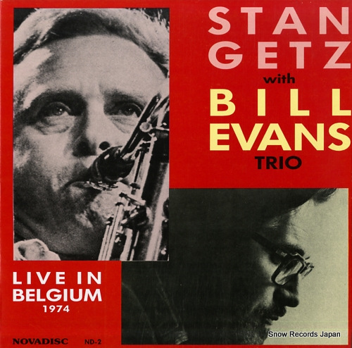 GETZ, STAN, AND BILL EVANS live in belgium 1974 ND-2