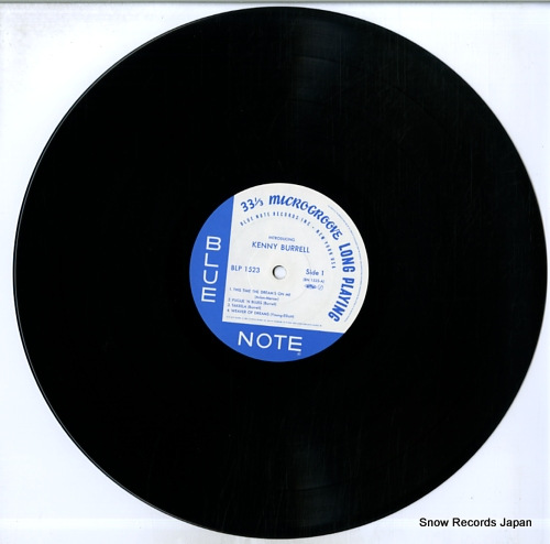 BURRELL, KENNY introducing kenny burrell BLP1523
