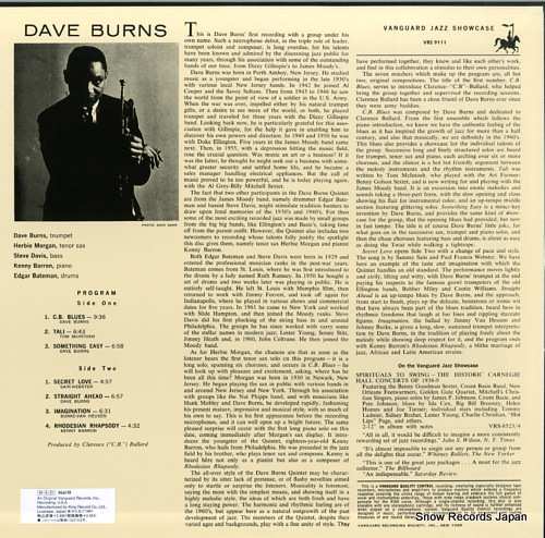 BURNS, DAVE dave burns KIJJ-13