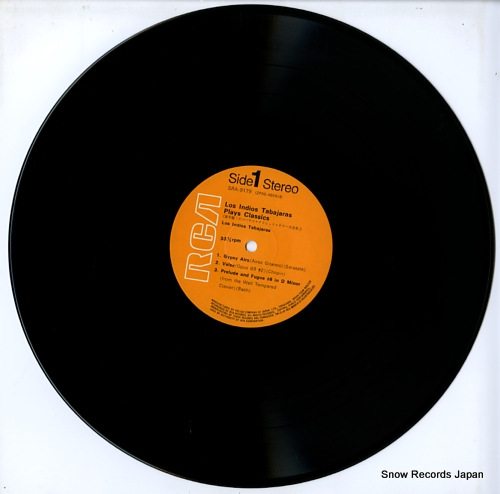 LOS INDIOS TABAJARAS los indios tabajaras plays classics SRA-9179