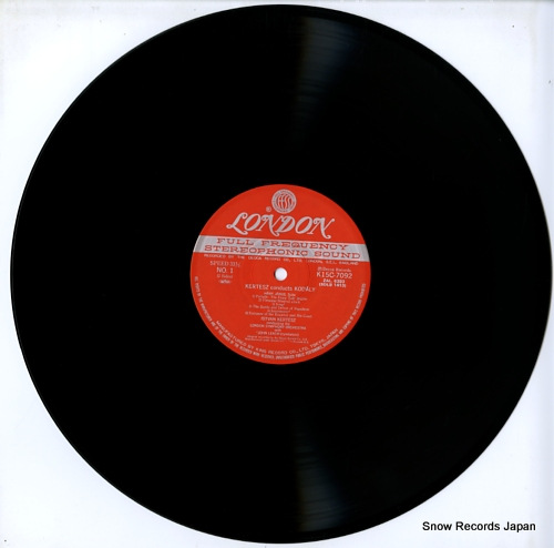 KERTESZ, ISTVAN music of kodaly K15C-7092