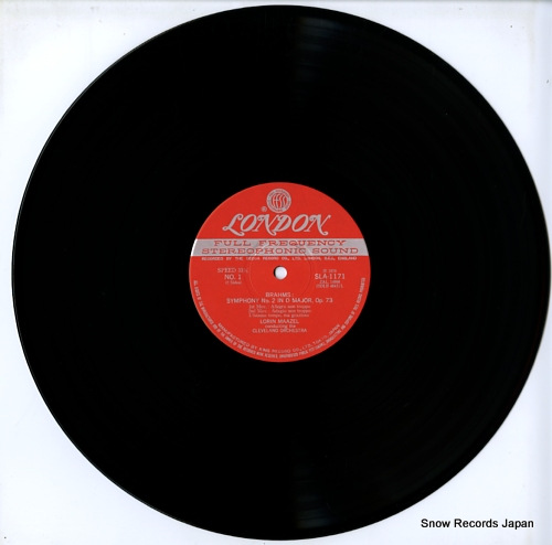 MAAZEL, LORIN brahms; symphony no.2 SLA-1171