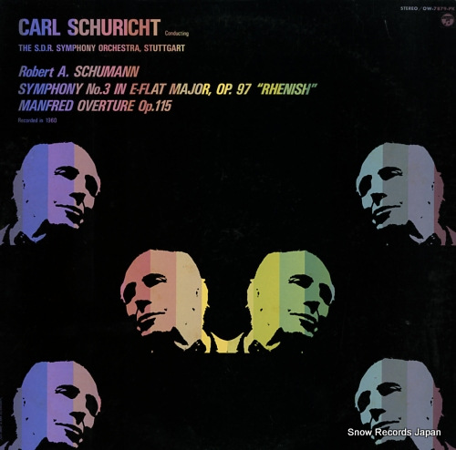 SCHURICHT, CARL schumann; symphony no.3 in e-flat major, op.97 