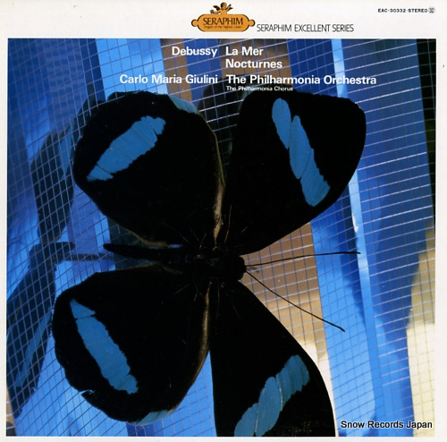 GIULINI, CARLO MARIA debussy; la mer / nocturnes EAC-30332 - front cover