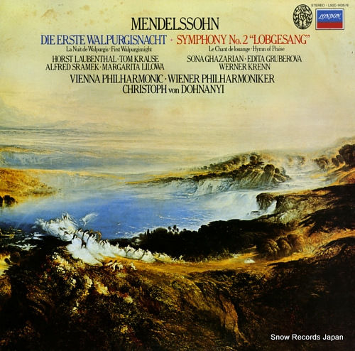 DOHNANYI, CHRISTOPH VON mendelssohn; die erste walpurgisnacht / symphony no.2 