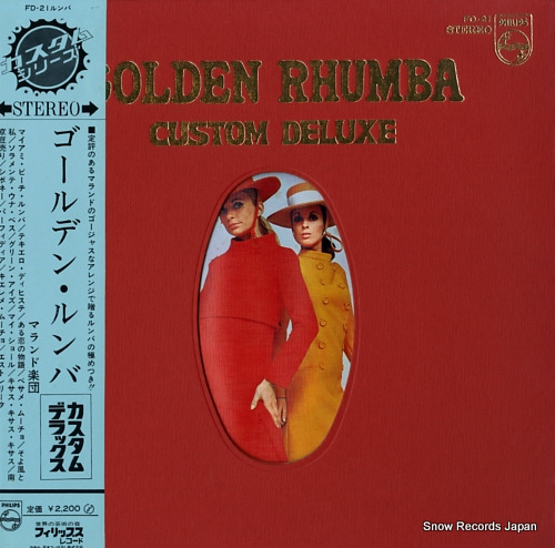 MALANDO golden rhumba custom deluxe FD-21 - front cover