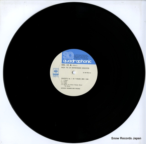 NEWMAN, ANTHONY bach; the six brandenburg concertos SOCL141-2