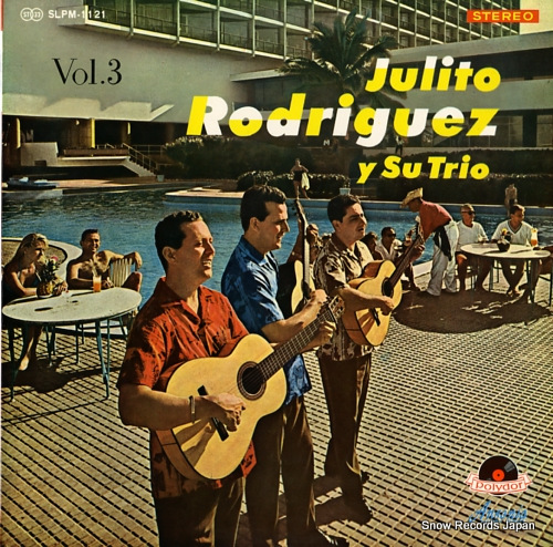 RODRIGUEZ, JULITO julito rodriguez y su trio vol.3 SLPM-1121 - front cover