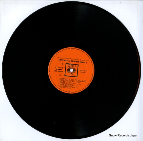 V/A screen music & broadway themes PSS-129-30-C - disc