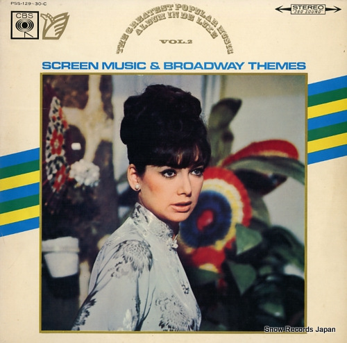 V/A screen music & broadway themes PSS-129-30-C - front cover