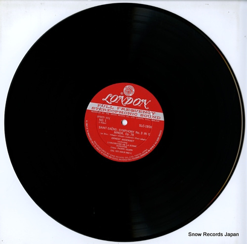 ANSERMET, ERNEST saint-saens; symphony no.3 in c minor SLC-1918