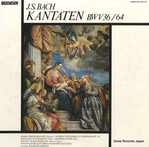 EHMANN, WILHELM bach; kantaten bwv36/64 OC-7231-KT
