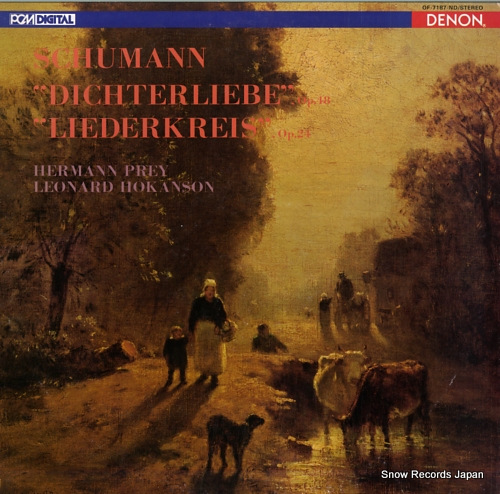 PREY, HERMANN schumann; 